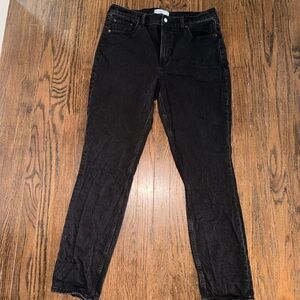 Abercrombie & Fitch Black Denim Skinny Jeans